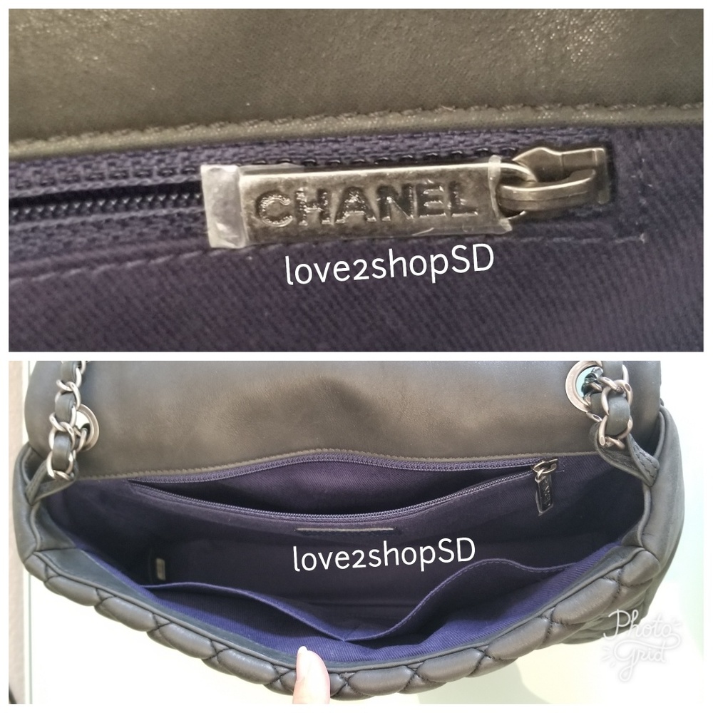SOLD! NWT Chanel Quilted Large Bubble Flip - Picture 3 of 4